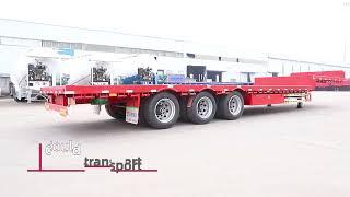 Chengda 3 Axle Lowbed Semi Trailer