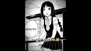 who is best girl sarada or sumire #anime #naruto #sarada #sumire #youtubeshortstrending