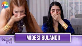 İkramın bayat ekmekten yapıldığını duyan Merve Nur gelinin midesi bulandı! | Gelin Evi 821. Bölüm