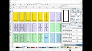 Furniture doors. Macros for CorelDRAW / Мебельные фасады. Макрос для CorelDRAW