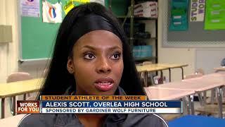 Student Athlete of the week Alexis Scott