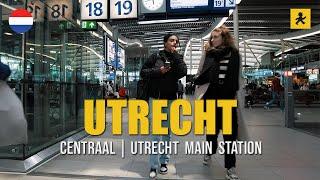 Utrecht Centraal | Walking in Utrecht Main Station, Holland #utrecht