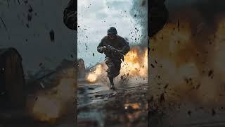 AI Reimagines D-Day #history #ww2 #aiart  #movie