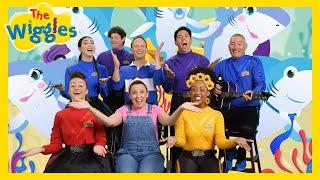 Baby Shark  The Wiggles feat.  Ms Rachel  Preschool Sing Along Nursery Rhyme for Toddlers