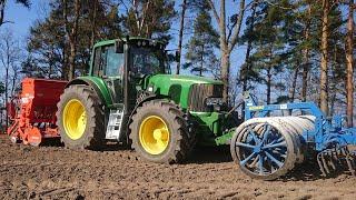 Aussaat mit Cerea und John Deere 6620