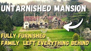 Gothic Mansion With Everything Left Inside ~ #decay #derelictbuildings #abandonedplaces #urbex