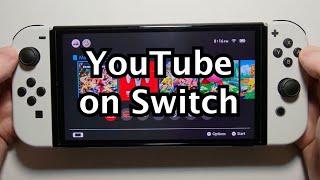 Nintendo Switch How to Watch YouTube