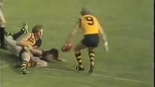 WAFL  Barry Cable Highlights WA v Victoria 1977