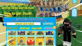 UPDATE! NEW CODES GET FREE JUUBI IN ANIME NINJA WAR TYCOON | Roblox