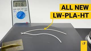 Demonstration of colorFabb LW-PLA-HT heat resistance