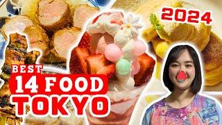 Tokyo Food Tours! TOP 14 Street Foods in Tokyo Japan 2024