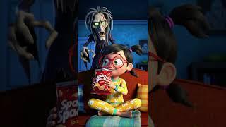 funny horror cartoon #animation #bhoot  #cartoon #ghost #witch‍️