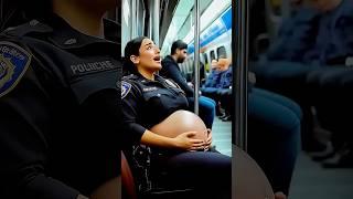 Neura ️ Pregnant Police Officer Saved from Busy Metro Train! 231