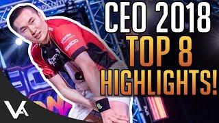 SFV - CEO 2018 Top 8 Highlights! Hype Moments & Salt Compilation For Street Fighter 5