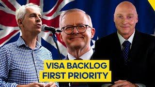Visa Backlog First Priority! Australian Immigration News