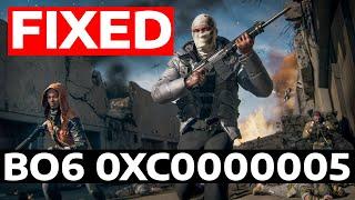 How To Fix Black Ops 6 The Application Has Unexpectedly Stopped Working Error Code 0xC0000005