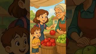 Яблоко – apple  #словоДня #яблоко #apple #learnenglish #learnrussian #shorts