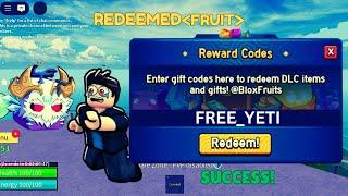 NEW ALL *WORKING CODES* FOR BLOX FRUITS IN 2025! ROBLOX BLOX FRUITS CODES