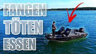 48 Stunden auf dem Boot überleben - Essen selber fangen!