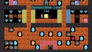 Diamond Mine - Level 144 - All Diamonds