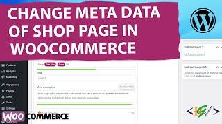 How to Change WooCommerce Shop Page Meta Data in WordPress | SEO Title and Meta Description