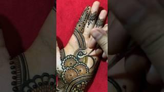 #shorts Easy And Simple Arabic Mehndi design 2024