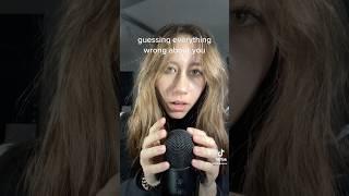 ASMR | guessing everything wrong about you #asmr