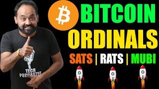 Bitcoin Ordinals: ORDI, MUBI (MultiBit), Sats, Rats, Mice, Dovi, Vmpx, Trac | Crypto Marg