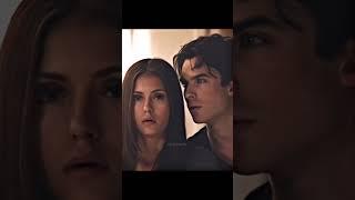The chemistry between them  #elena #elenagilbert #demon #delena #tvd #tvdu #damonsalvatore #ian