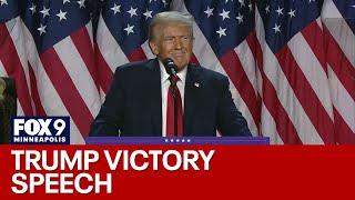 Donald Trump's full victory speech