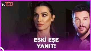 Burcu Kıratlı eski eşi Sinan Akçıl'ın o sözlerine yanıt verdi