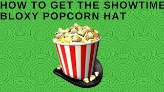 [PROMO CODE]  HOW TO GET THE SHOWTIME BLOXY POPCORN HAT IN ROBLOX