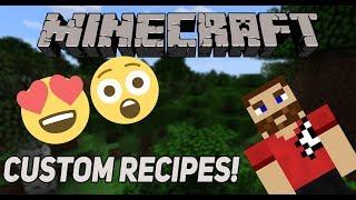 Custom crafting recipes in Minecraft! - Advanced Crafting Table plugin for Spigot [Plugin Showcase]