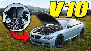 FIXING My DESTROYED V10 Engine On My Cheap Supercar BMW