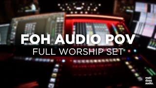 FOH CONSOLE POV - DIGICO QUANTUM 225 - FULL WORSHIP SET