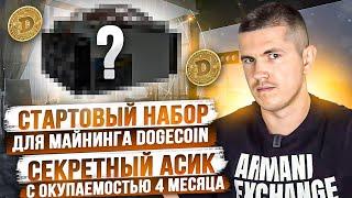 СТАРТОВЫЙ НАБОР для майнинга Dogecoin | Секретный асик с окупаемостью 4 месяца