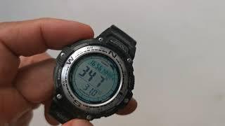 Casio SGW100-1V - работа компаса