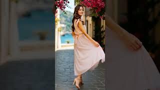 Satin Tie Back Sleeveless Top in Pink & My Secret Garden Tulle Maxi Skirt in Pink