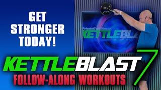 Kettlebell Strength Multiset Workout | KETTLEBLAST 7 (FOLLOW ALONG!)