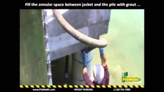 Repair of Encapsulated Water Piles using PileMedic