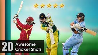 20 CRAZIEST Shots in Cricket!