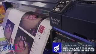 EPSON SURECOLOR S80600 - IMPRESSORA A BASE DE SOLVENTE COM 11 CORES - ALTÍSSIMA QUALIDADE