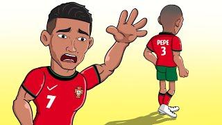 Pepe Retired from Football for Ever! - Ronaldo's Bodyguard | Football Animation