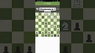 one move checkmate #chess #chesscom #chessgame #checkmate