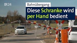 Bahnübergang: Schranke zu, Schranke auf - per Hand | Abendschau | BR24