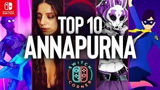 Top 10 Annapurna Interactive Games On Nintendo Switch | Neon White, The Artful Escape And More!