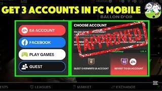 HOW TO GET 3 DIFFERENT FC MOBILE ACCOUNTS AT THE SAME TIME