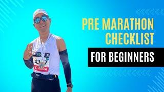 Things to remember before a Marathon | Tips for beginners