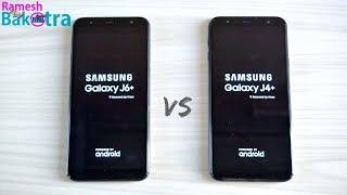 Samsung Galaxy J6 Plus vs J4 Plus SpeedTest and Camera Comparison