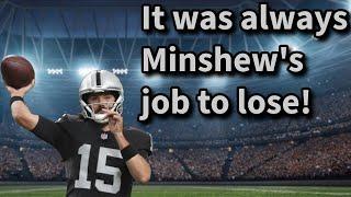 Quarterback competition shows job was really Minshew's to lose!